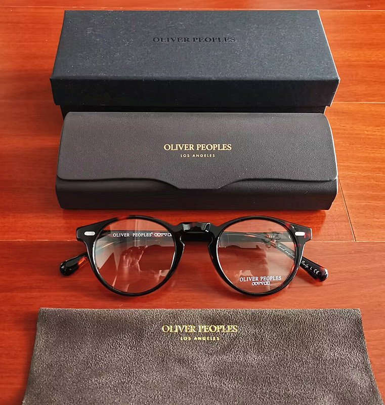 高級*イタリア製★「OLIVER PEOPLES/オリバーピープルズ」伝説の大人気作・OV5186・ボストン・鼈甲・メガネフレーム_画像1