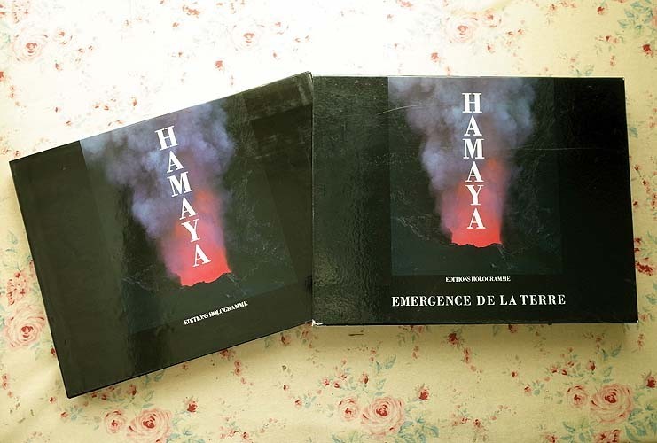 72107/濱谷浩 写真集 Hiroshi Hamaya Emergence de la Terre 函入り フランス語版 1986年 Editions Hologramme 大型本 風景写真