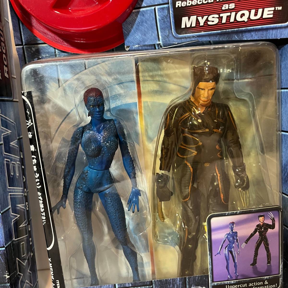 X-MEN THE MOVIE フィギュア８体 ウルヴァリン等 ミスティーク ローグ　トイビズ TOYBIZ TOY-BIZ 　マーベルレジェンド　marvel legends_画像5