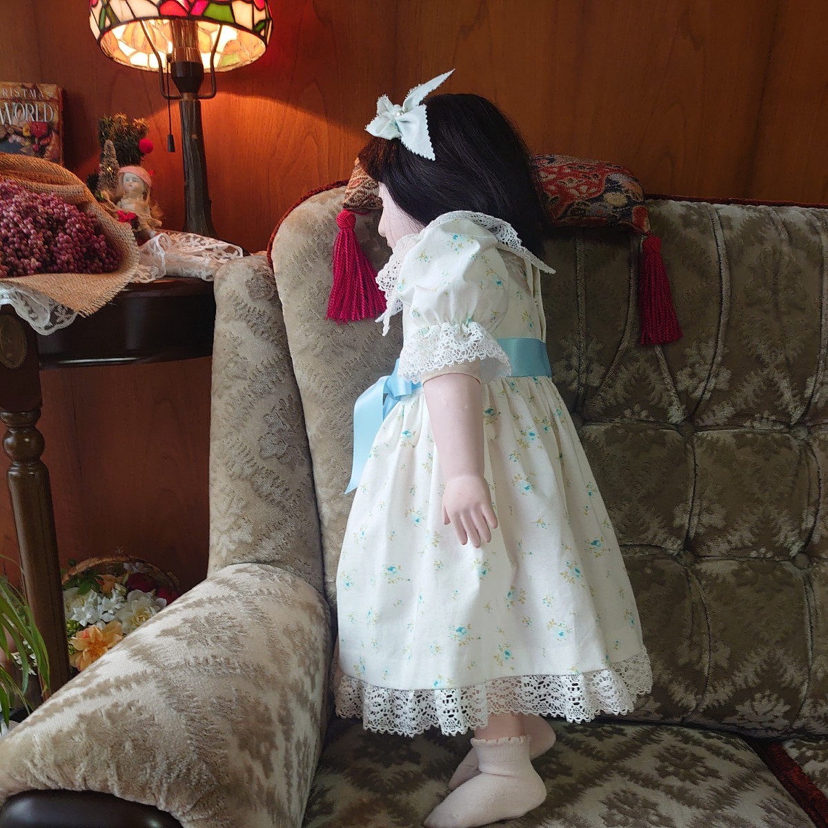 市松人形(ビスクドール)用ドレス_画像3