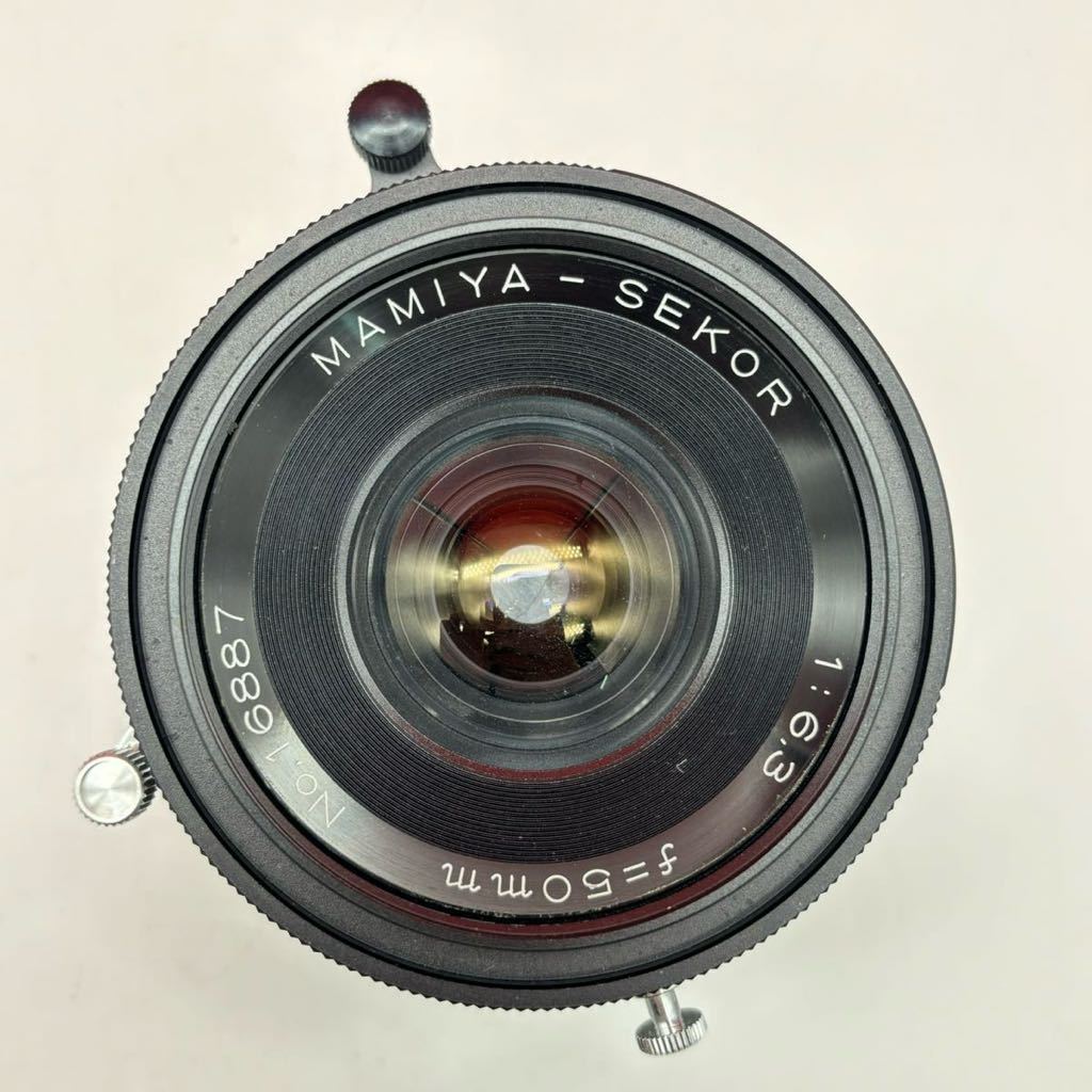 ◆ MAMIYA MAMIYA-SEKOR F6.3 50mm カメラ レンズ 中判 シャッターOK マミヤプレス マミヤ_画像2