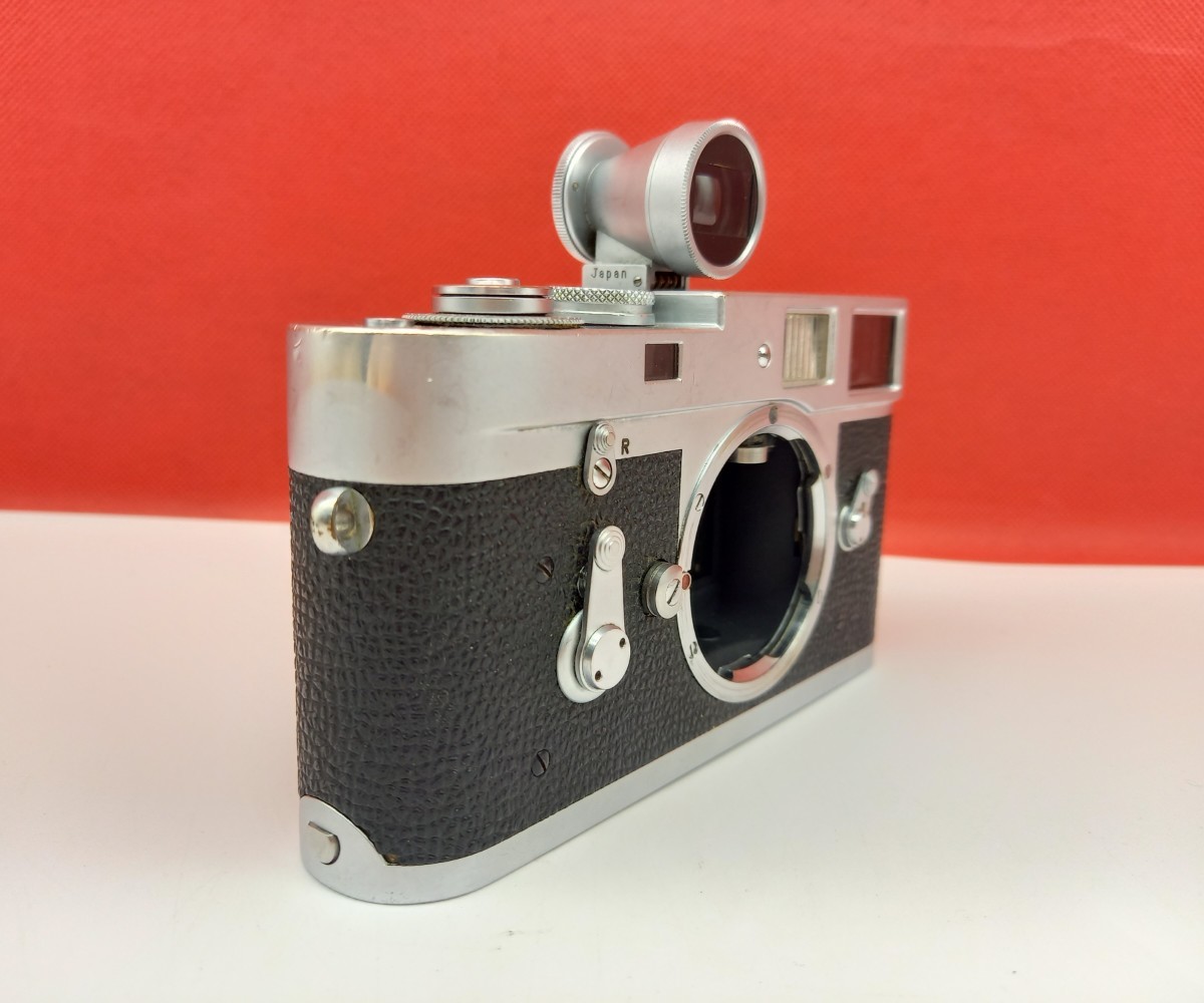 ■ Leica M2 ボディ レンジファインダー フィルムカメラ 動作確認済 シャッターOK ファインダー 35mm 付属品 ライカ_画像4