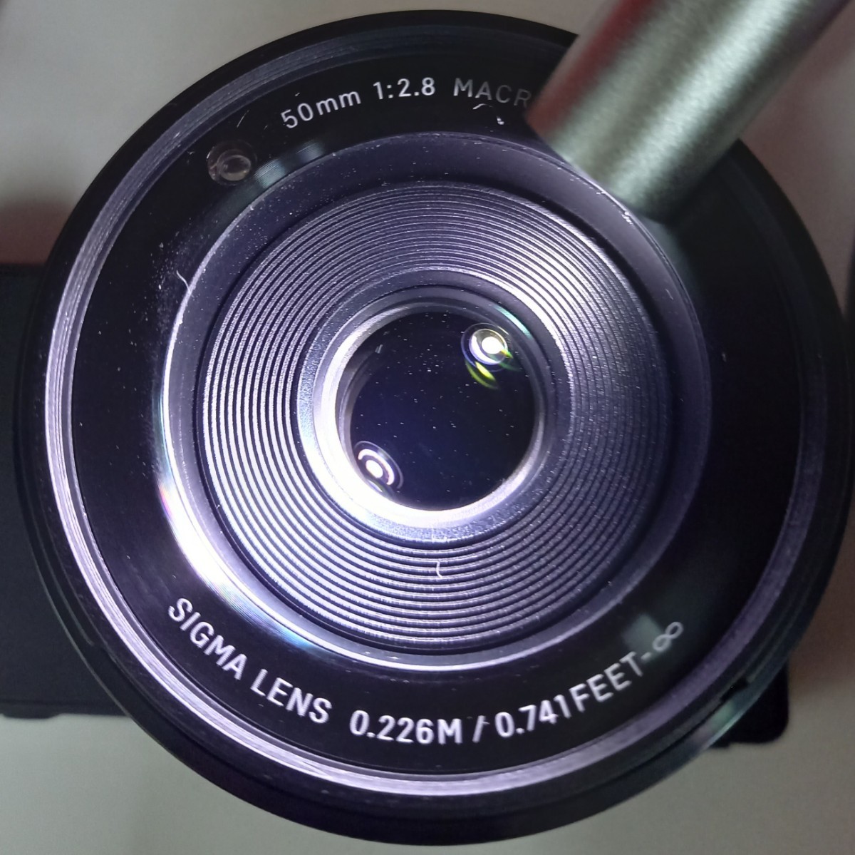 ■ SIGMA dp3 Quattro LENS 50ｍｍ F2.8 MACRO コンパクトデジタルカメラ 動作確認済 シャッターOK バッテリー 充電器 シグマ_画像7