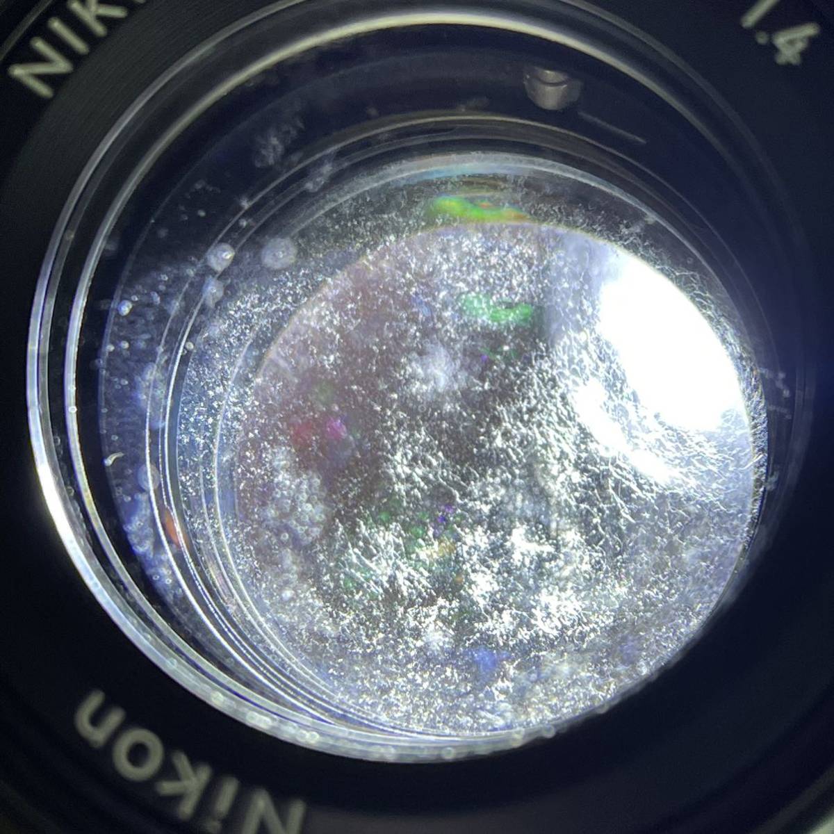 □ Nikon NIKKOR 50mm F1.4 Ai カメラレンズ 単焦点 ニコン _画像8