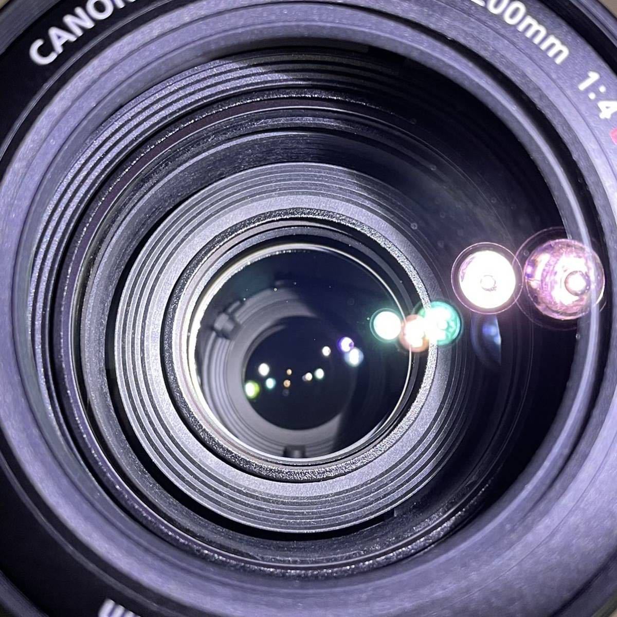 □ CANON ZOOM LENS EF 70-200mm 1:4 L IS II USM カメラ レンズ AF動作確認済 ケース レンズフード キャノン_画像7