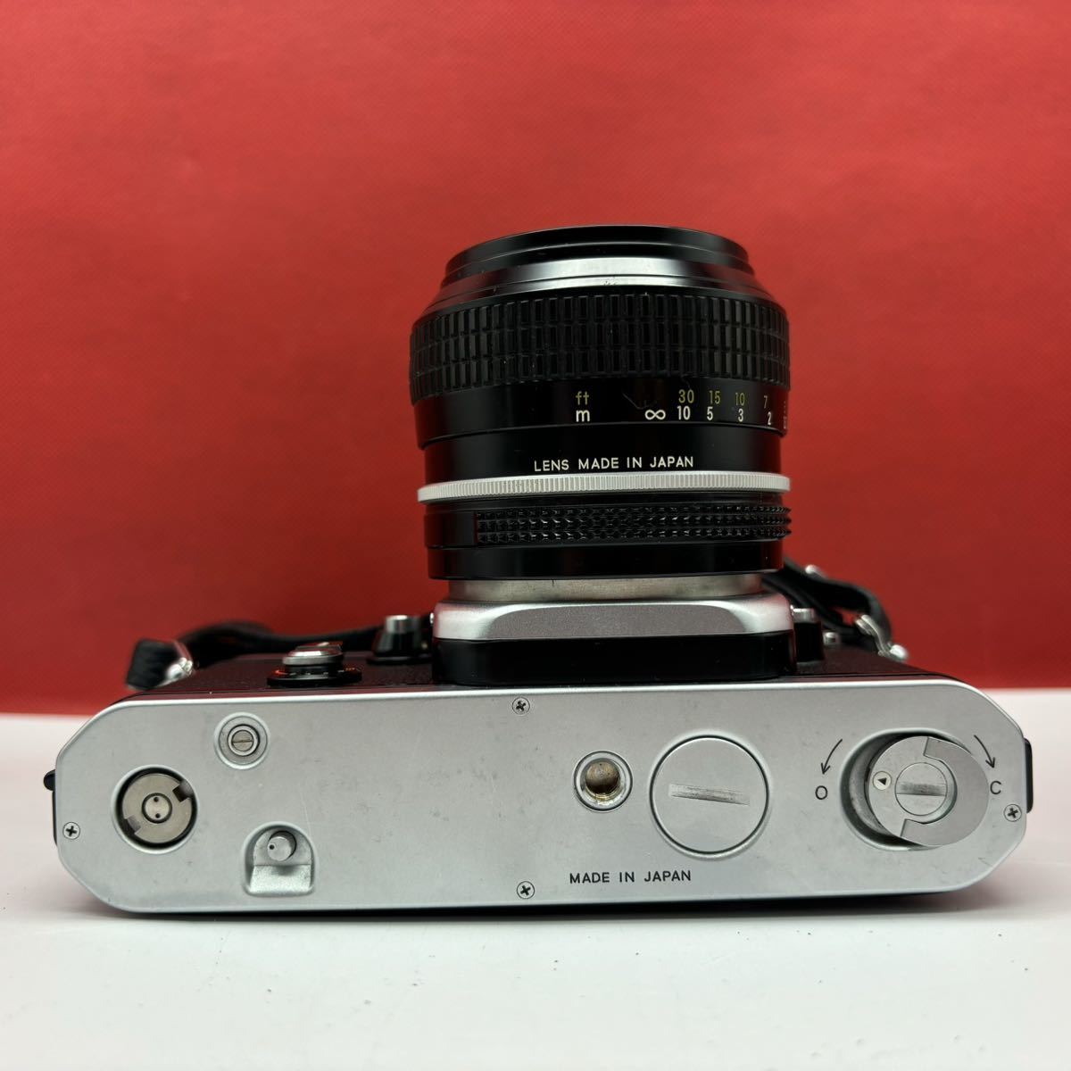 ◆ Nikon F2 フォトミック DP-1 フィルムカメラ 一眼レフカメラ NIKKOR 50mm F1.4 シャッター、露出計OK ニコン_画像8