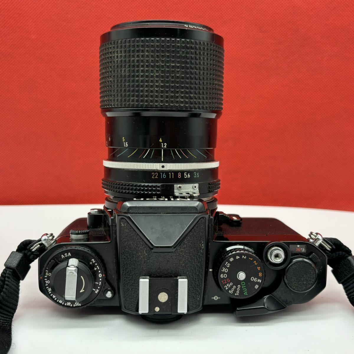 ◆ Nikon FE フィルムカメラ 一眼レフカメラ Zoom-NIKKOR 43〜86mm F3.5 シャッター、露出計OK ニコン_画像5