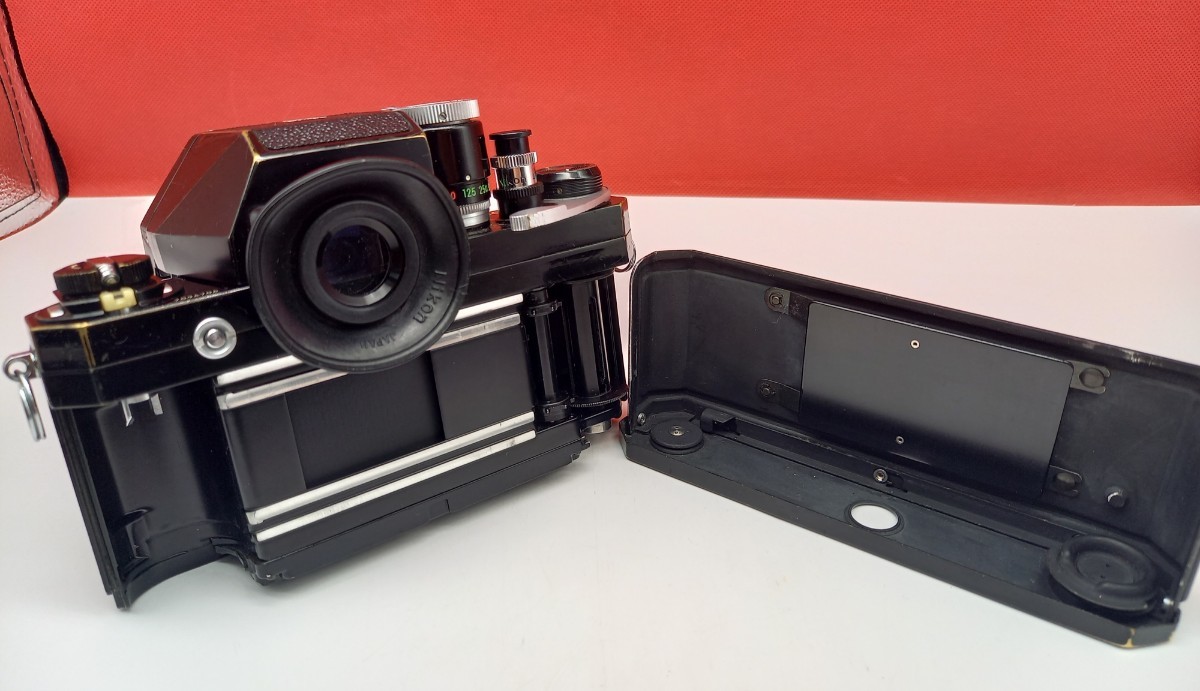 ■ Nikon F フォトミックFTN ボディ NIKKOR-P.C F2.5 105mm レンズ 動作確認済 シャッター、露出計OK フィルム一眼レフカメラ ニコン_画像7