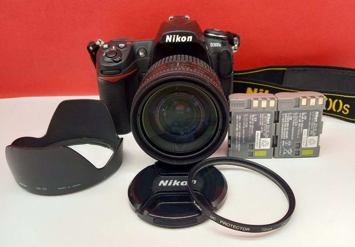 ■ Nikon D300s ボディ AF NIKKOR 24-85mm F2.8-4D レンズ 動作確認済 シャッターOK デジタル一眼レフカメラ バッテリー ニコン_画像1