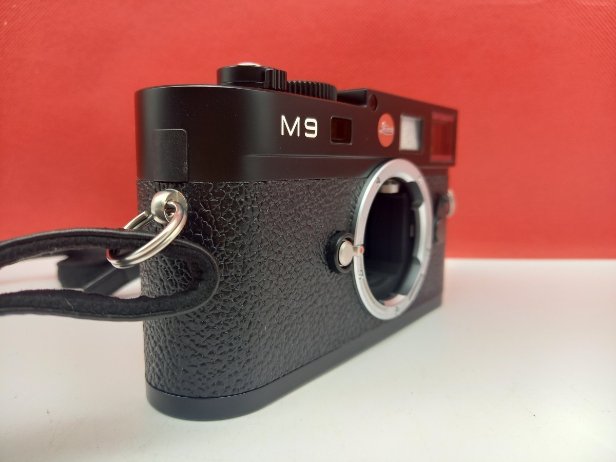 ■ Leica M9 レンジファインダー デジタルカメラ ボディ 本体 動作確認済 シャッターOK バッテリー ブラック ライカ_画像4