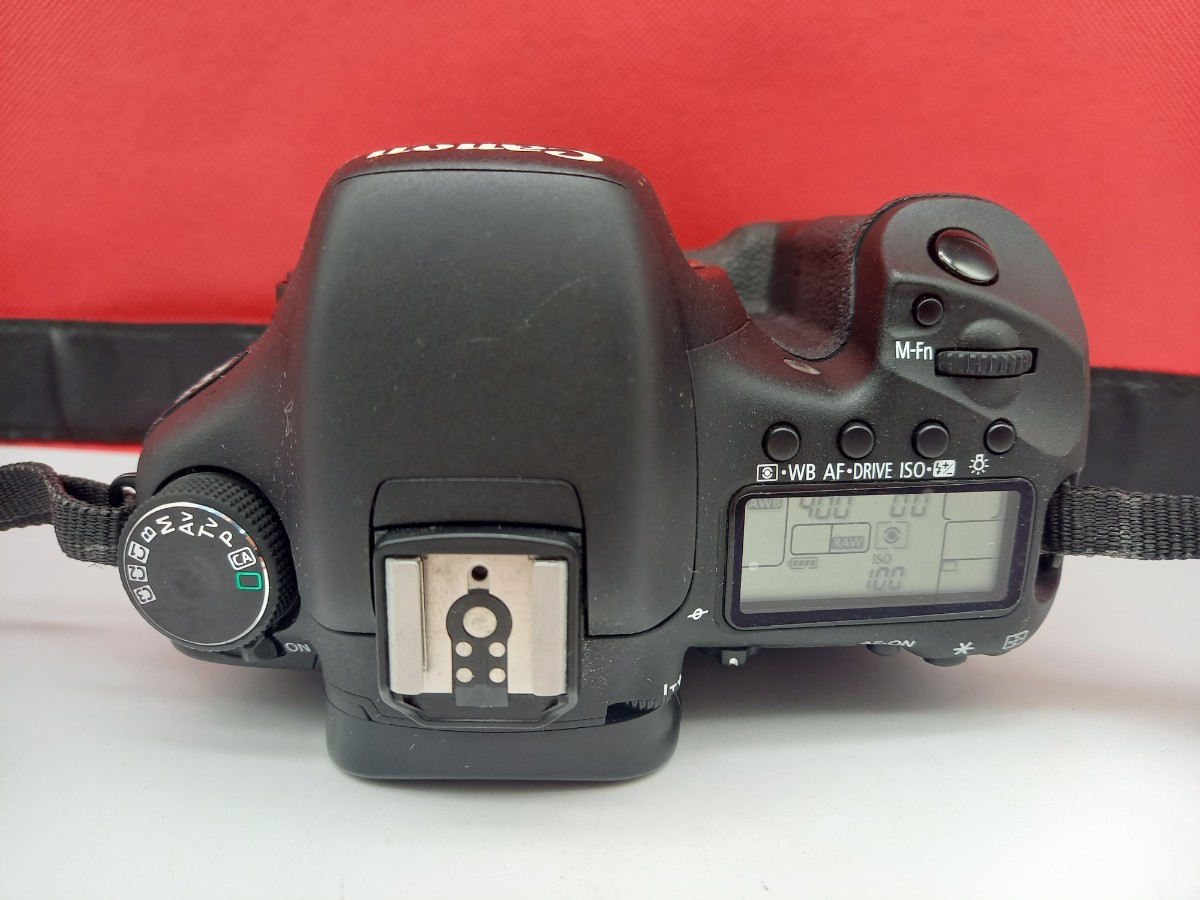 ■ Canon EOS 7D デジタル一眼レフカメラ ボディ シャッターOK 動作確認済 BATTERY GRIP BG-E7 バッテリー 充電器 キャノン_画像5