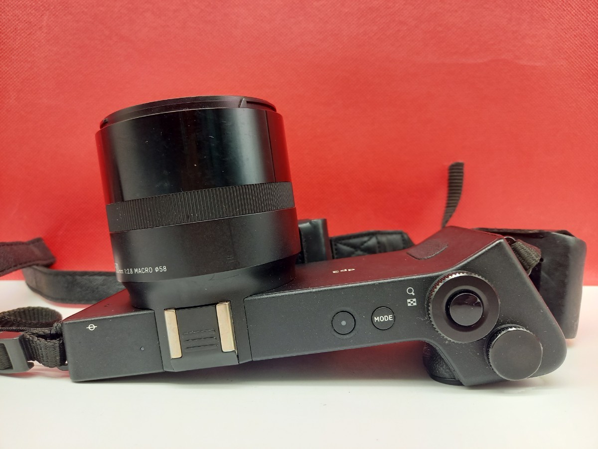 ■ SIGMA dp3 Quattro LENS 50ｍｍ F2.8 MACRO コンパクトデジタルカメラ 動作確認済 シャッターOK バッテリー 充電器 シグマ_画像5