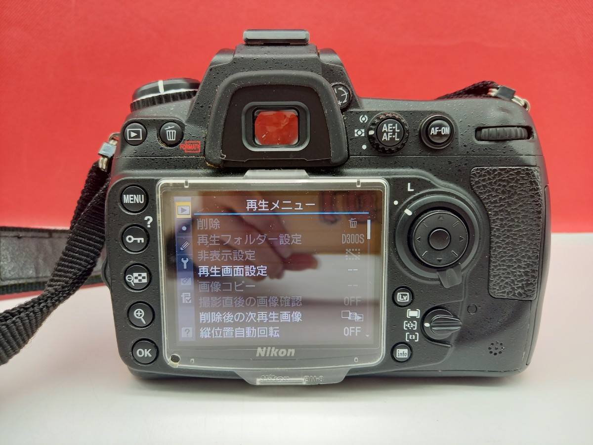 ■ Nikon D300s ボディ AF NIKKOR 24-85mm F2.8-4D レンズ 動作確認済 シャッターOK デジタル一眼レフカメラ バッテリー ニコン_画像3