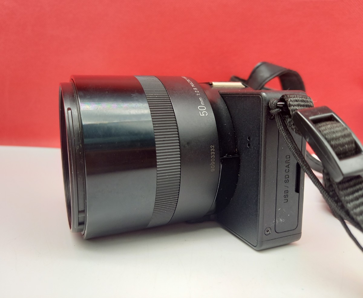 ■ SIGMA dp3 Quattro LENS 50ｍｍ F2.8 MACRO コンパクトデジタルカメラ 動作確認済 シャッターOK バッテリー 充電器 シグマ_画像2
