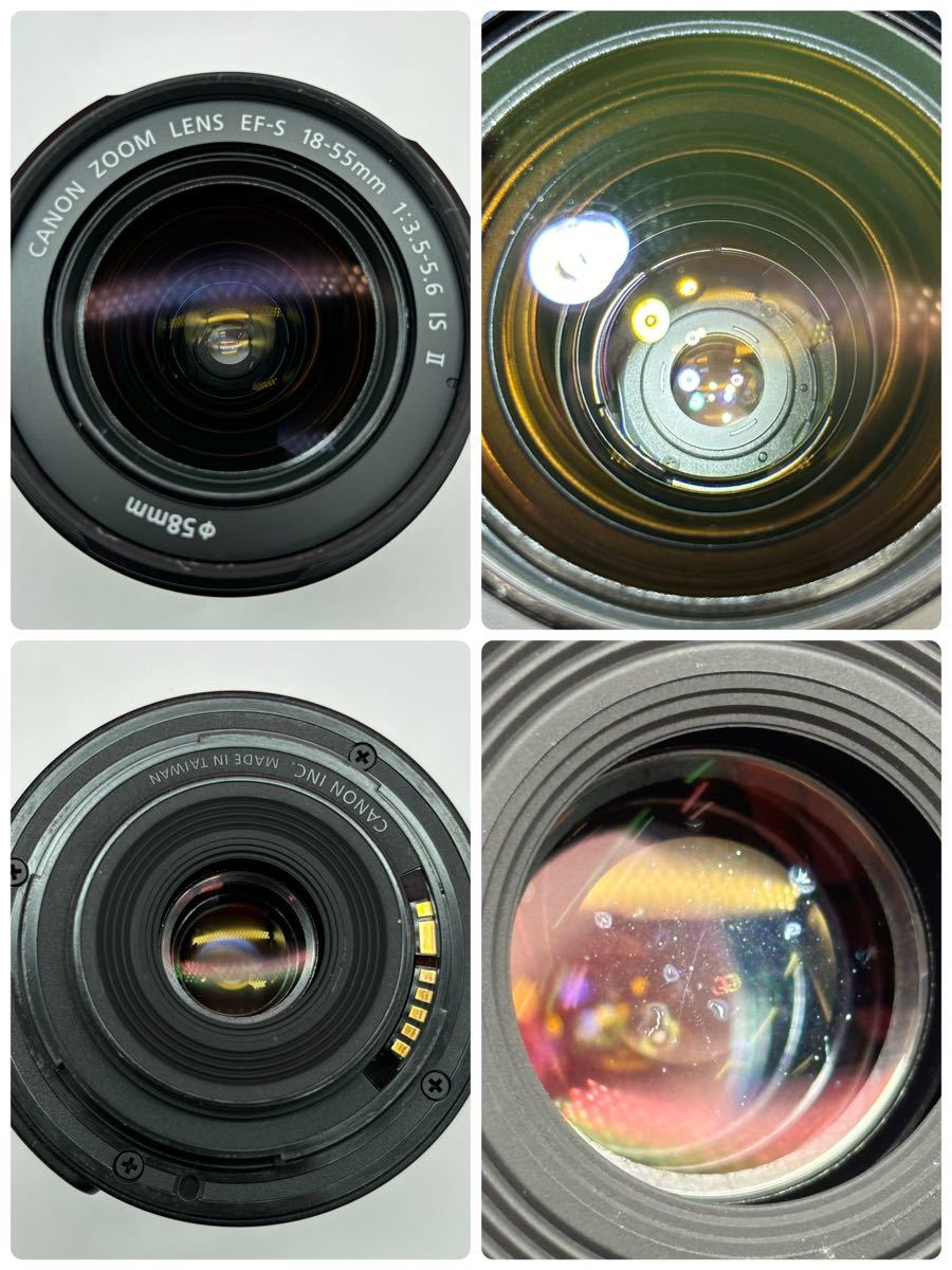 ◆ Canon EOS Kiss X5 デジタル一眼レフカメラ ZOOM LENS EF-S 18-55mm F3.5-5.6 IS Ⅱ 動作確認済 430EX Ⅱ ストロボ バッテリー キャノン_画像8