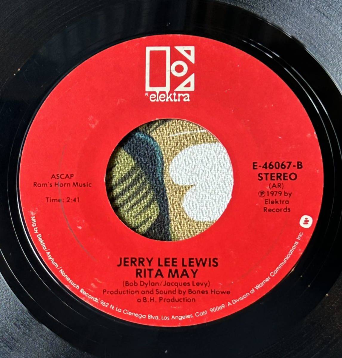 Jerry Lee Lewis 1979 US Original 7inch Who Will The Next Fool Be .. (Charlie Rich カバー) RnR ロカビリー_画像2