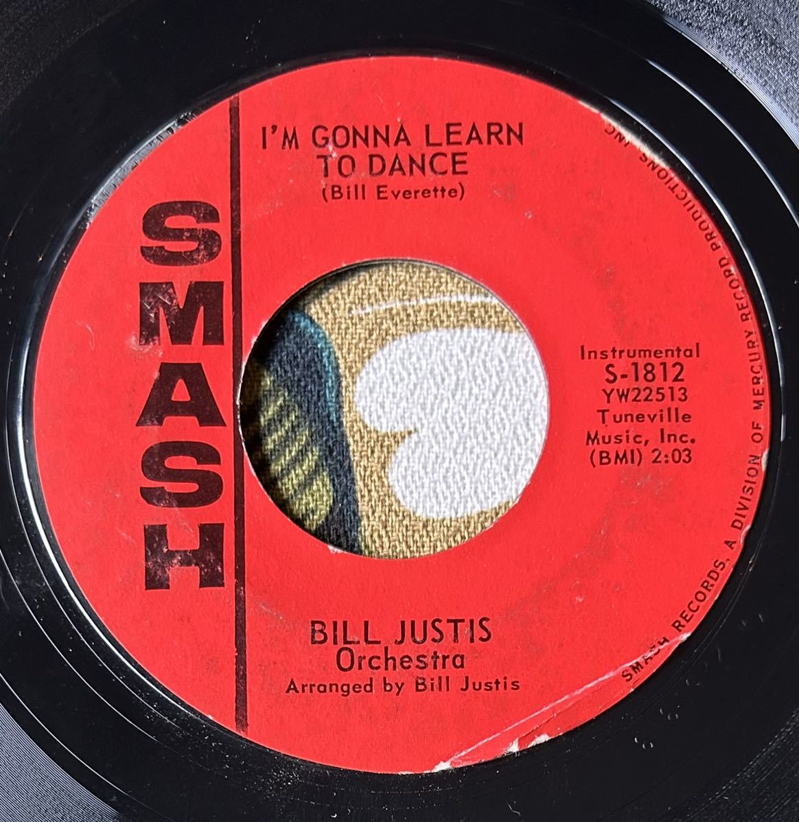 Bill Justis 1963 US Original 7inch Tamoure' .._画像1