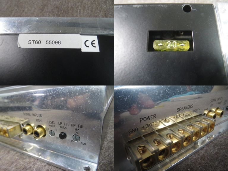 K60151[ cheap sending ] GENESIS GENESIS Stereo 60 30Wx2ch high class amplifier Britain made used operation goods 