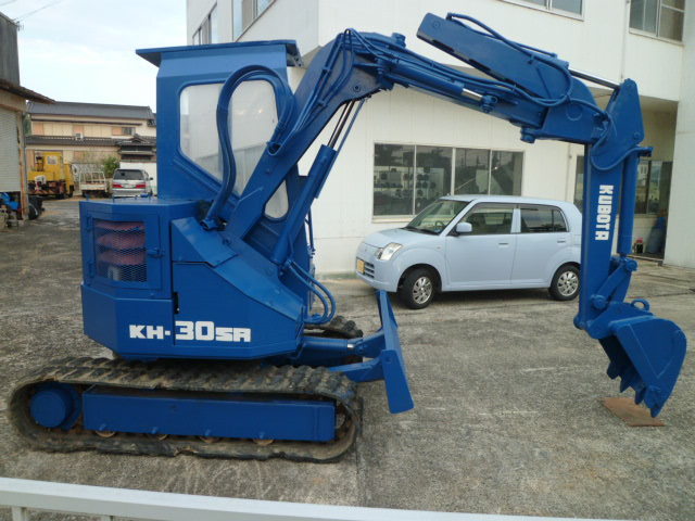  Yumbo,3 ton Class, Kubota,KH30SR, multi attaching, rubber caterpillar, diesel, repeated painted, maintenance inspection completed, immediately use possibility 