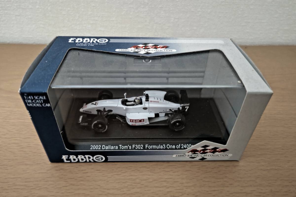 【EBBRO】Formula3 2002 TOM'S DALLARA F302の画像1