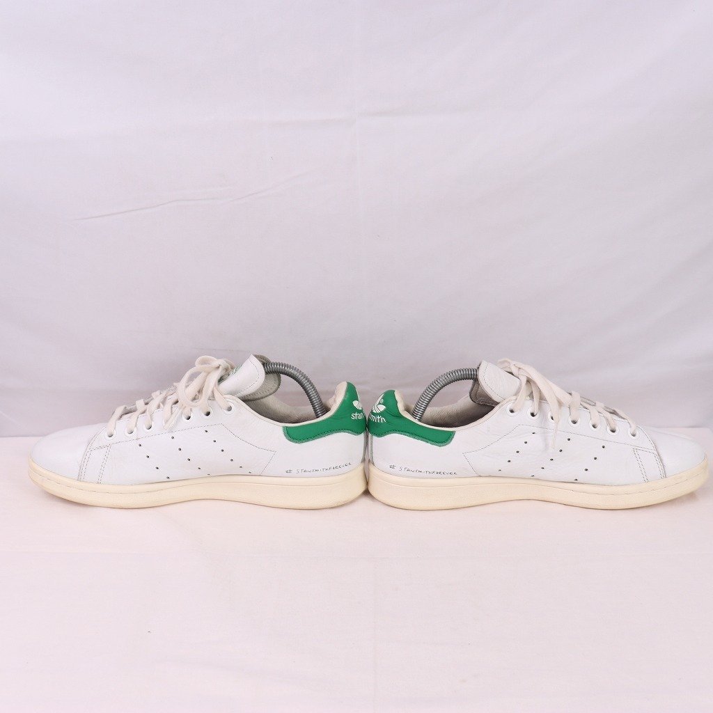 STANSMITH 26.0cm/adidas スタンスミス アディダス スニーカー 白 ホワイト 緑 中古 古着 メンズ ad4577_画像5