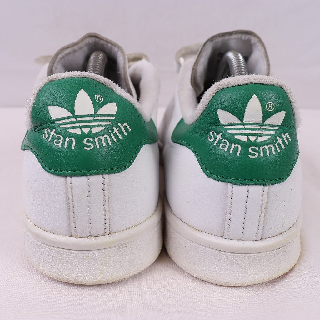 STANSMITH 26.5cm/adidas スタンスミス アディダス スニーカー ベルクロ 白 ホワイト 緑 中古 古着 メンズ ad4594_画像2