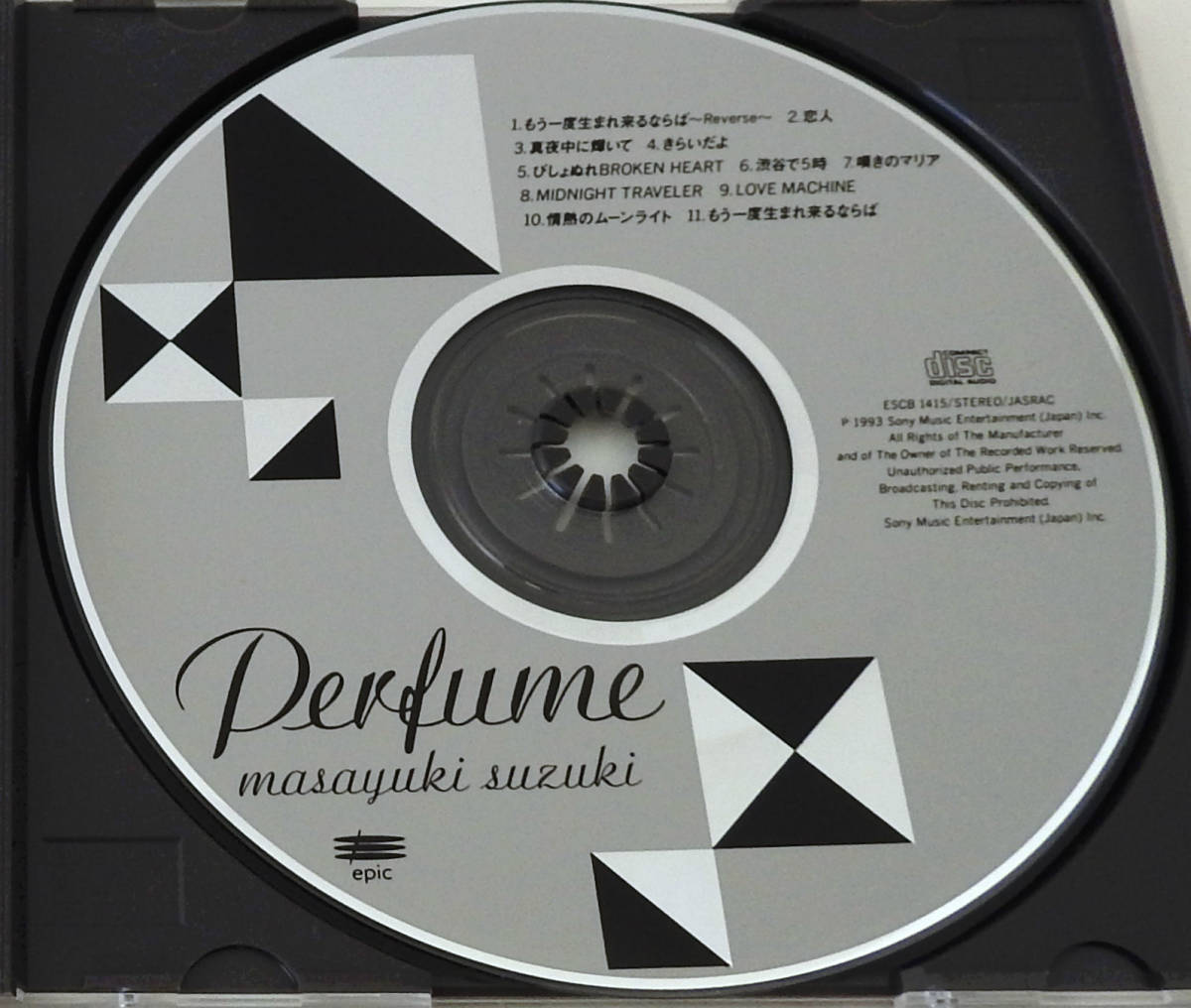 MASAYUKI SUZUKI (鈴木雅之) 「Perfume」【中古CD】_画像5