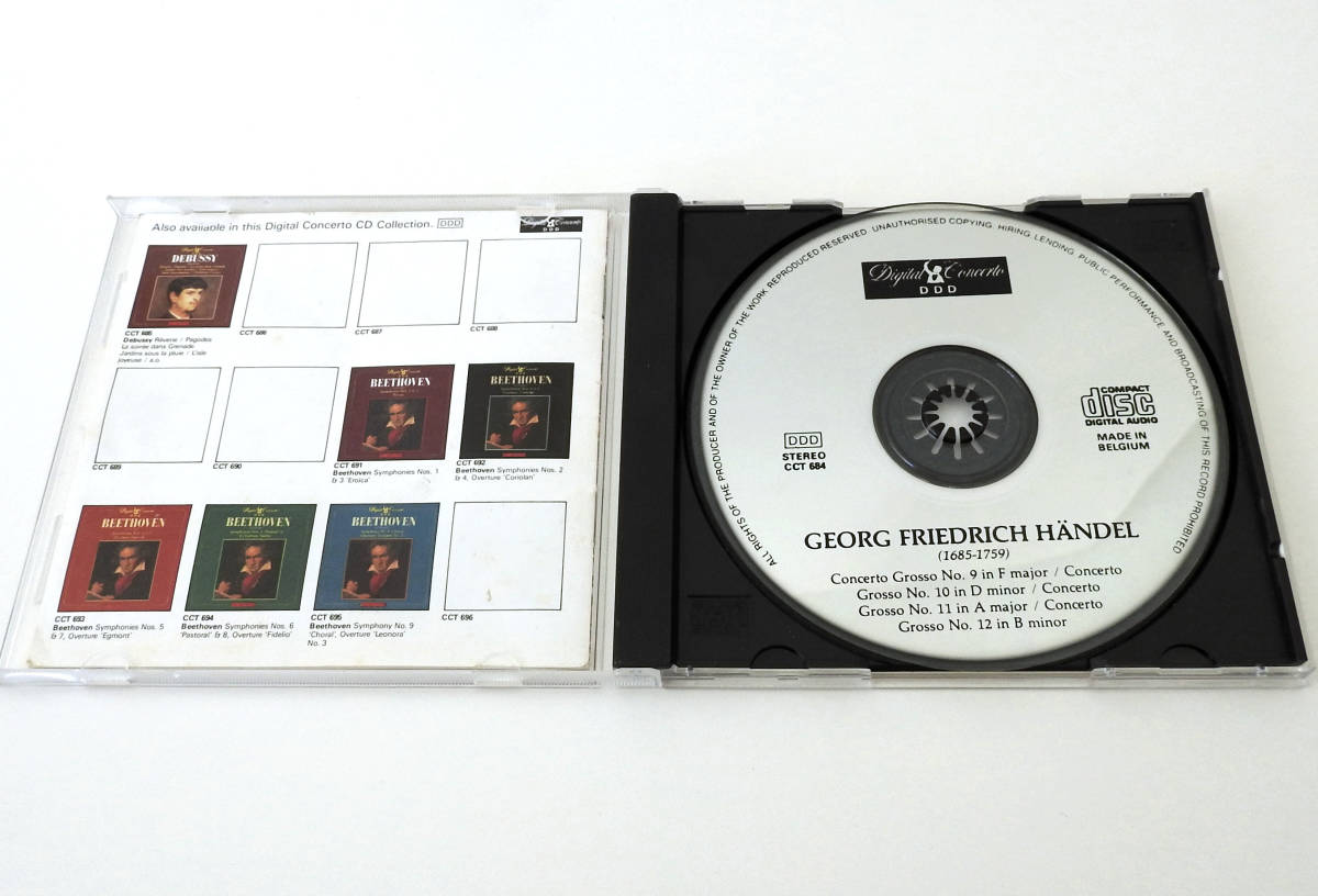 HAENDEL (ヘンデル) Concerti Grossi Op.6【中古CD】_画像3