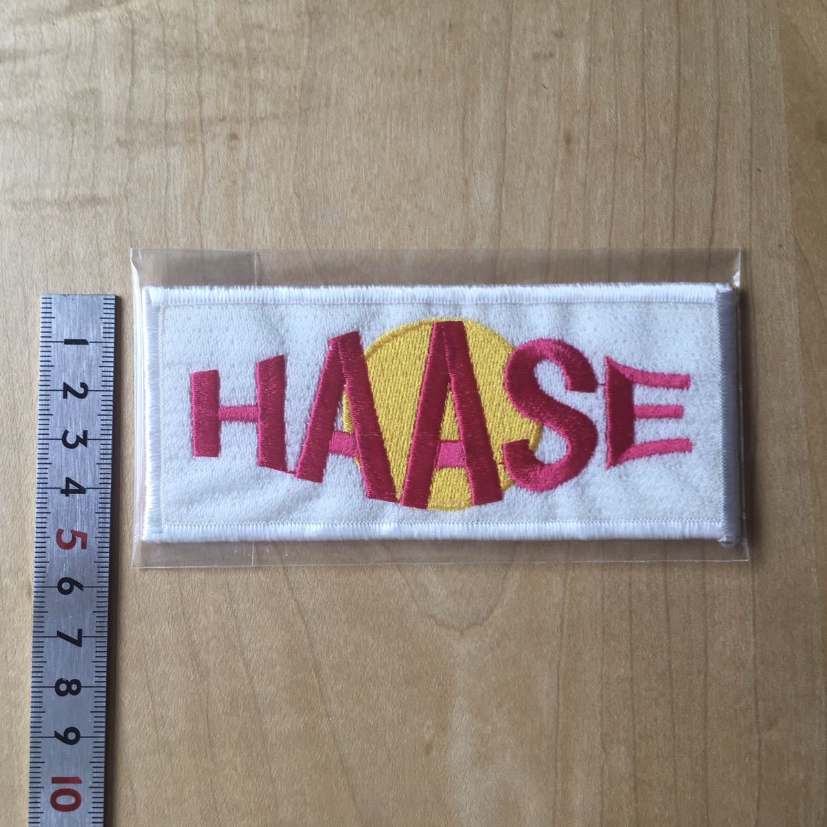 【珍品】HASSE 刺繍ワッペン レーシングカートビルダーのワッペン ビンテージの画像4