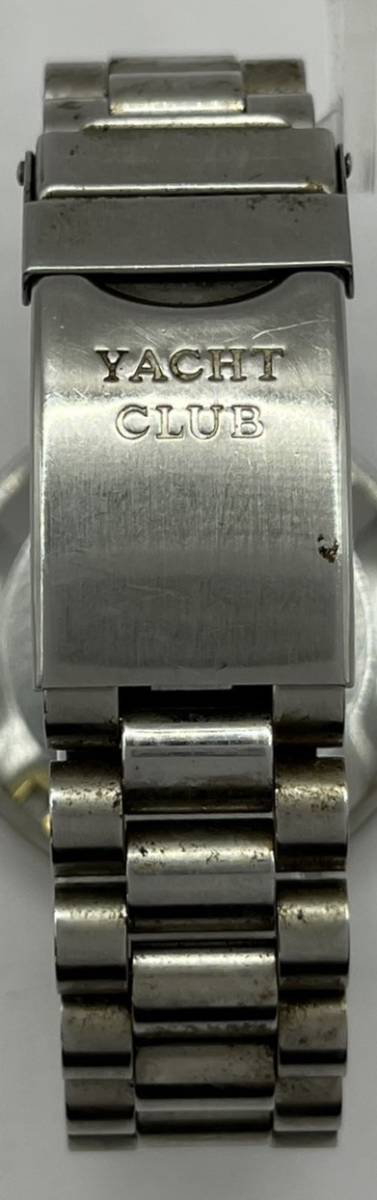 【ジュネーブヨットクラブ　1円～】　◎GENEVEYACHTCLUB◎　ST-3031　デイト　腕時計　稼働　メンズ　B67B76_画像4