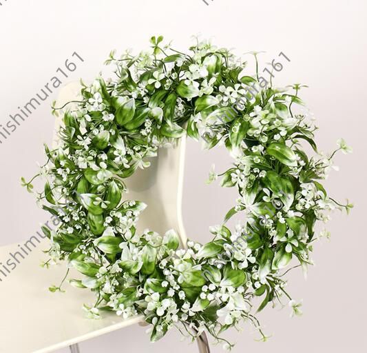 * hand made * lease artificial flower * wall decoration * entranceway lease * party for * maximum diameter approximately 35cm