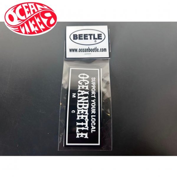【OCEAN BEETLE】オーシャンビートル SYLステッカー セット 3枚組 / SUPPORT YOUR LOCAL サポートステッカー Sticker バイカー_画像3