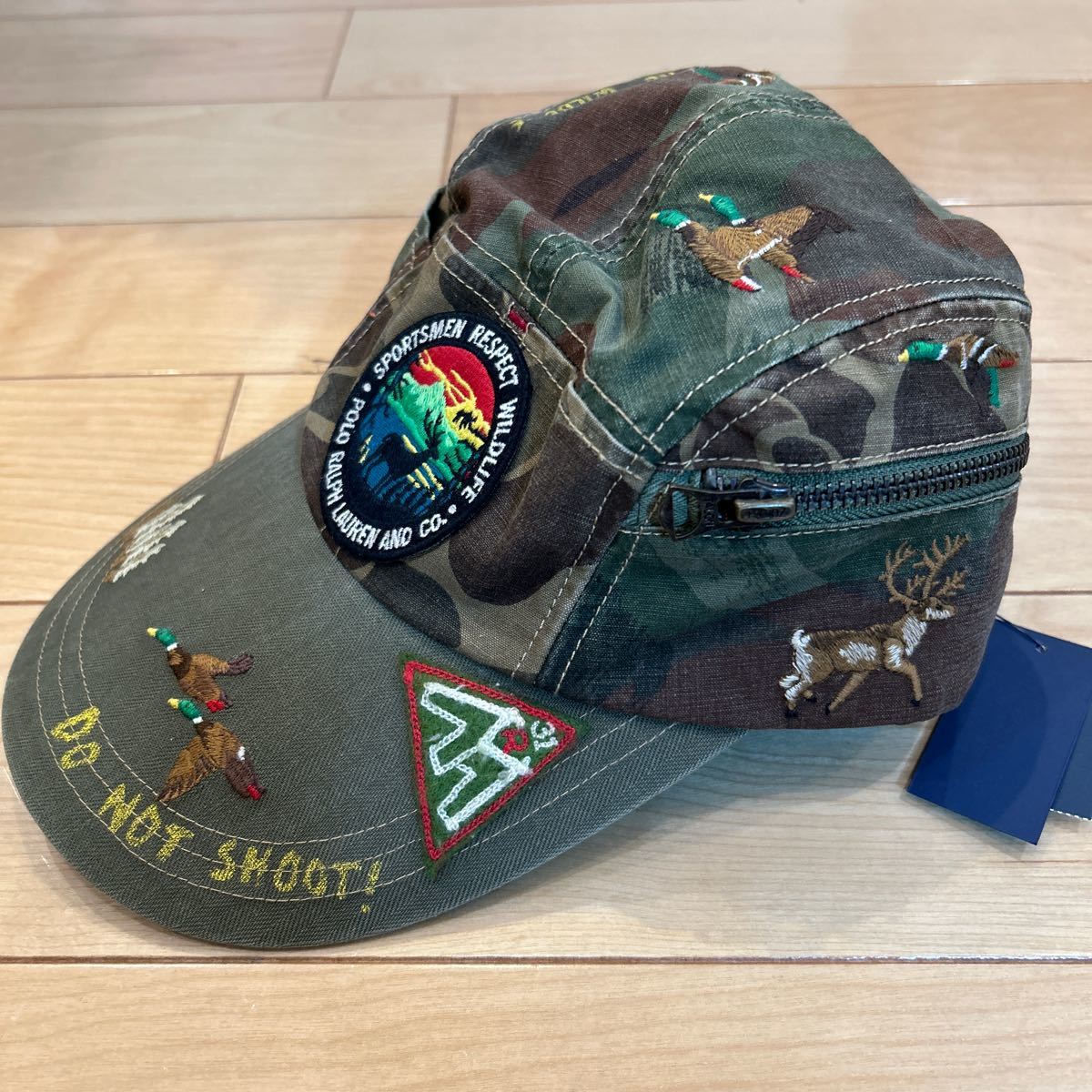 POLO RALPH LAUREN SPORTSMAN CAP ポロ ラルフローレン スポーツマン カモフラージュ キャップ_画像3