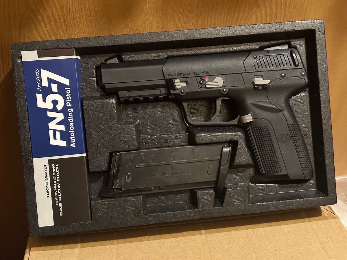 ファイブセブン好きすぎる方向け 】東京マルイ FN5-7 ガスブロー ファイブセブン好きすぎる方向け 】東京マルイ FN5-7 ガスブロー