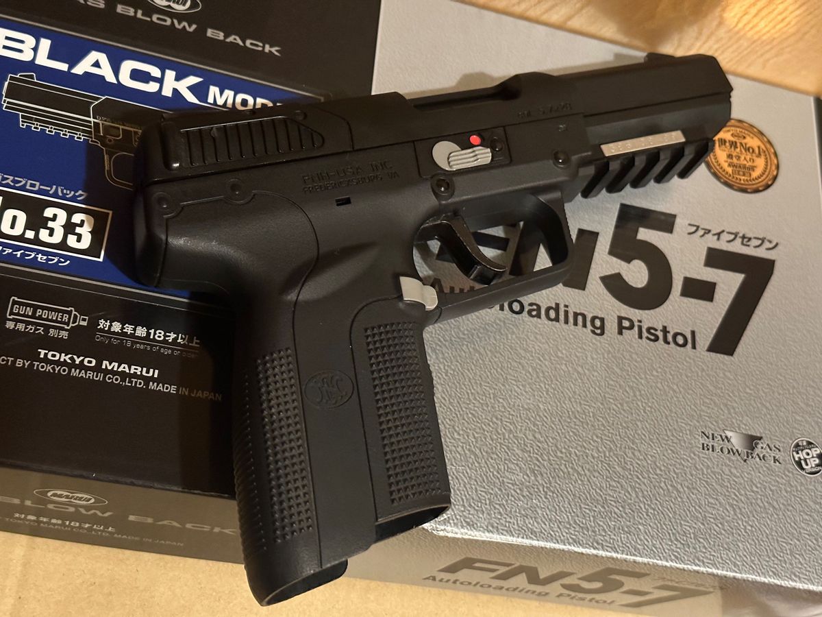 ファイブセブン好きすぎる方向け 】東京マルイ FN5-7 ガスブロー ファイブセブン好きすぎる方向け 】東京マルイ FN5-7 ガスブロー