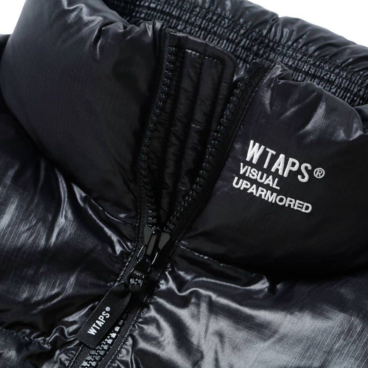 【国内正規保証M】WTAPS 22AW BIVOUAC JACKET NYLON RIPSTOP FORTLESS BLACK ダウン　ビバーク_画像6