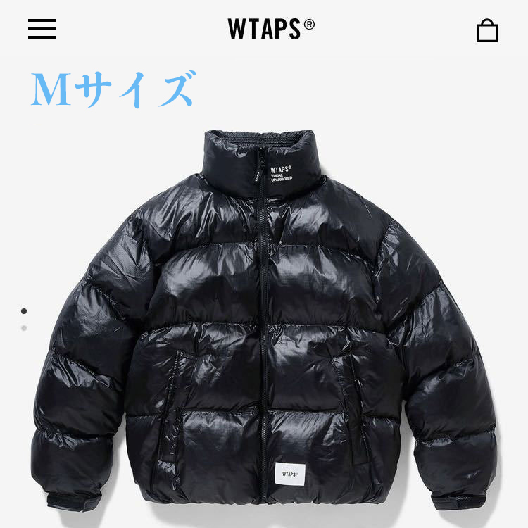 【国内正規保証M】WTAPS 22AW BIVOUAC JACKET NYLON RIPSTOP FORTLESS BLACK ダウン　ビバーク_画像1