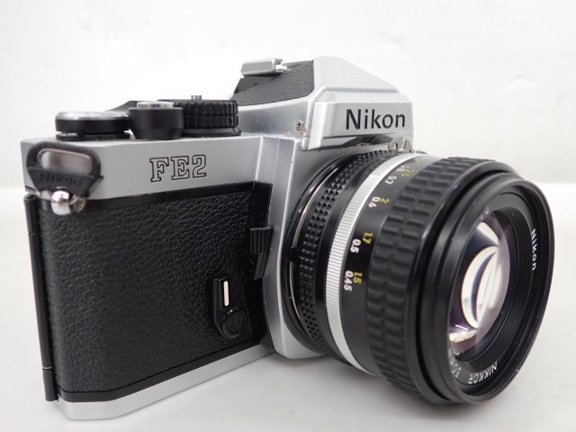 Nikon 一眼レフカメラ FE2 Ai-S Nikkor 50mm F1.4 レンズ付き ニコン ▽ 6C35D-1_画像1