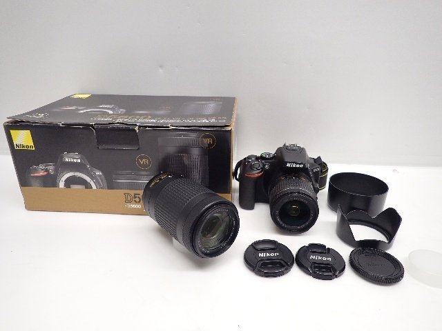 Nikon デジタル一眼レフカメラ D5600 18-55mm F3.5-5.6/70-300mm F4.5