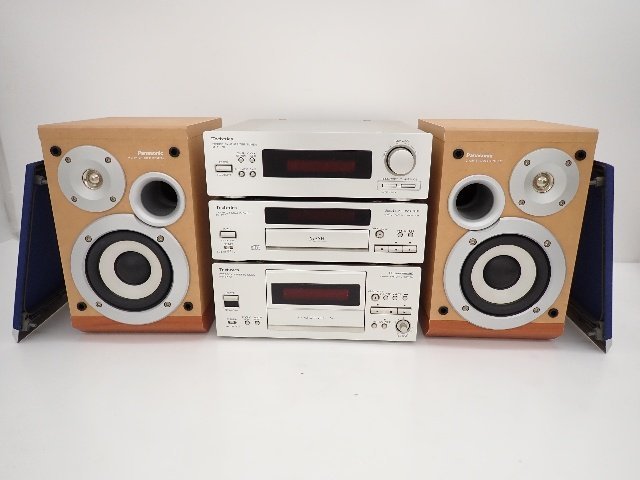 Technics テクニクス ST-GT70/RS-BX70/SC-P70/スピーカー Panasonic SB-HD505 コンポセット ∽ 6C40C-2_画像1