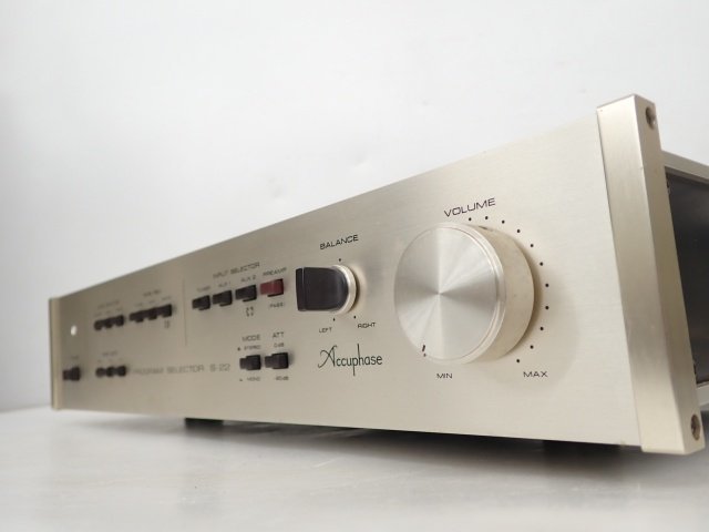 Accuphase ステレオ・プログラム・セレクター S-22 TYPE B アキュフェーズ ▽ 6C4FB-4_画像1