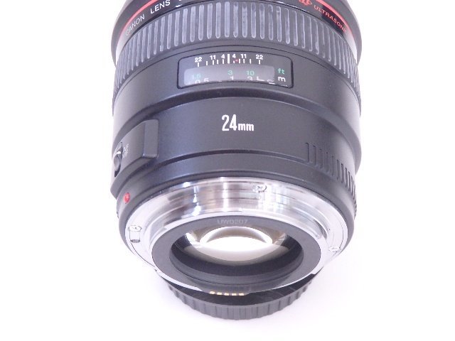 CANON/キヤノン 大口径 単焦点 超広角レンズ EF 24mm F1.4L USM/EFマウント § 6C238-13_画像4