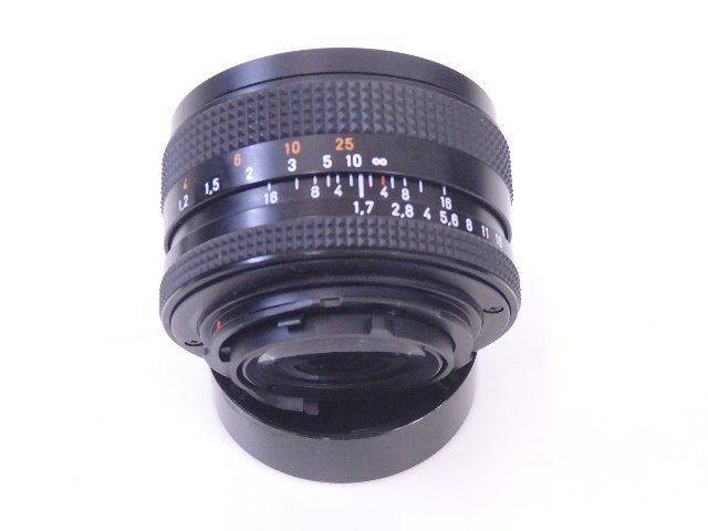 CONTAX/コンタックス 標準レンズ CarlZeiss Planar 50mm F1.7 T* AEJ/ヤシカコンタックスマウント § 6C44D-15_画像4