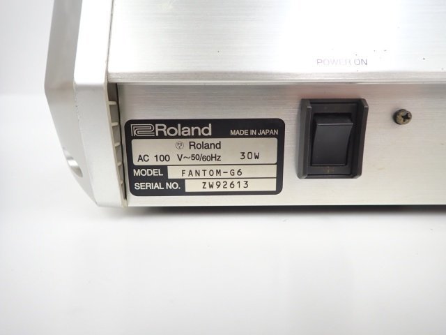 Roland FANTOM G6 61鍵シンセサイザー/ライブワークステーション ローランド ファントム ギグケース付き 鍵盤楽器 △ 6C410-8の画像5