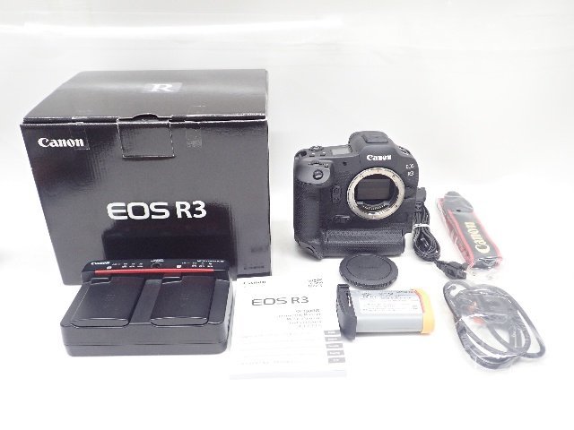 Canon キャノン EOS R3 ミラーレス一眼デジタルカメラ ボディ 元箱/説明書付き ¶ 6C38D-1_画像1