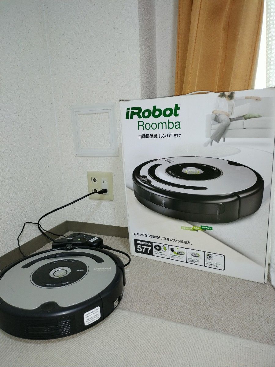 iRobot ルンバ577 自動掃除機 ジャンク品 - 掃除機