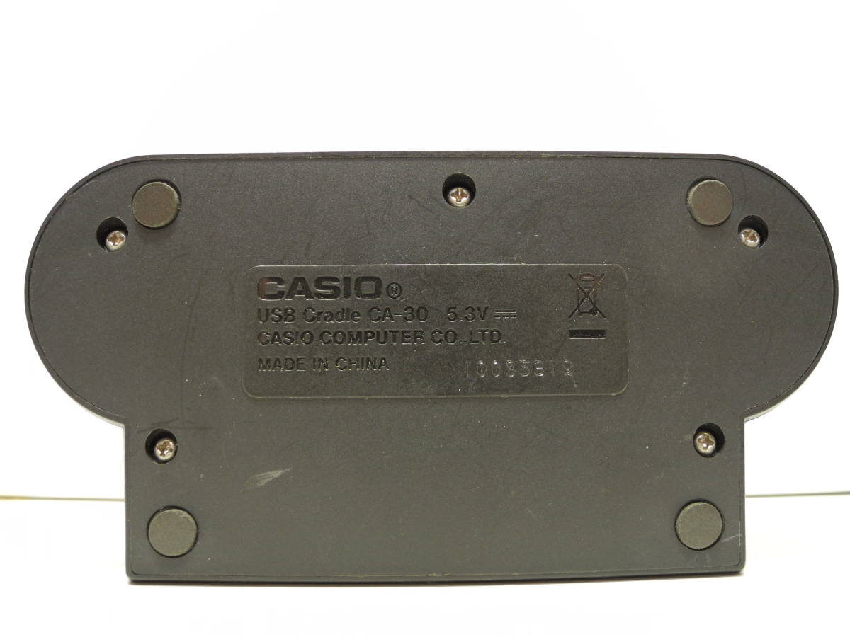 CASIO　USB Cradle CA-30　【EX-S600】に使用、中古　動作品_画像3