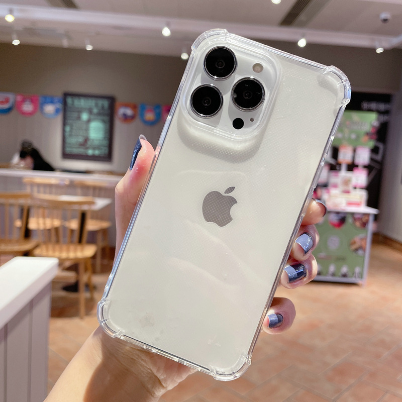 iPhone14plus ソフトケース クリアケース 画面保護 角落ち防御_画像4