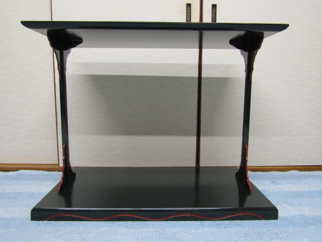 年末のプロモーション大特価! ◇茶道具 裏千家 宗旦好 青漆爪紅 布