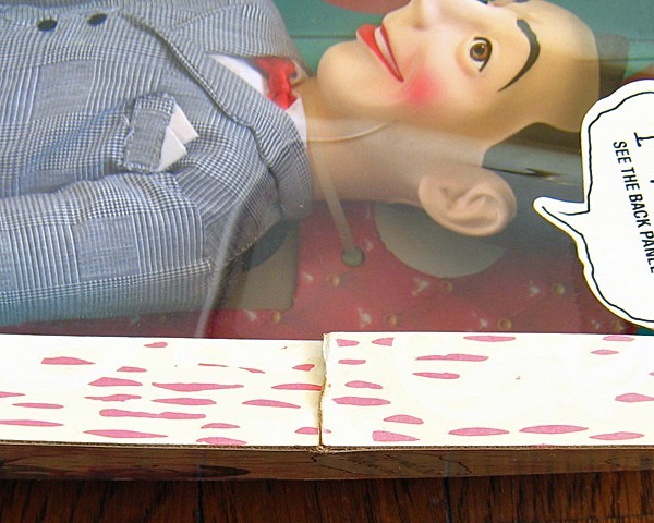 《新品未開封 80’s》PEE-WEE HERMAN TALKING PULL STRING DOLL ピーウィー・ハーマン トーキング・ドール 1987年 マッチボックス MATCHBOX_画像9